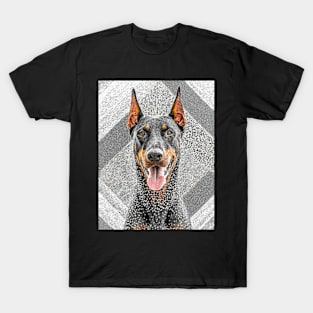 Dog Portrait - Dobermann T-Shirt